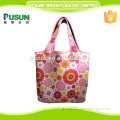 Beautiful print neoprene shopping handbag for ladies